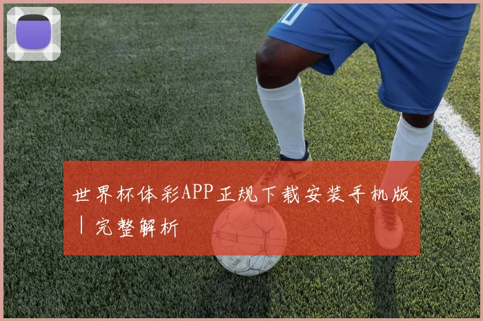 世界杯体彩APP正规下载安装手机版｜完整解析